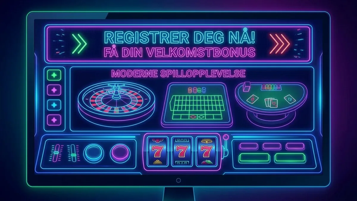 Registrer deg med bonus